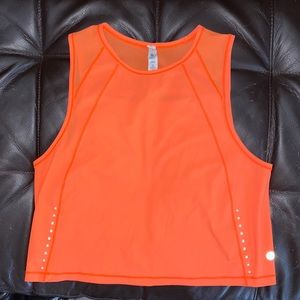 Lulu lemon mesh tank top size 4